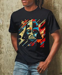 Darth Vader Dark helmet colorful shirt