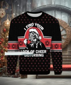 Darth Vader I Find Your Lack Of Cheer Disturbing Star Wars Ugly Christmas Sweater