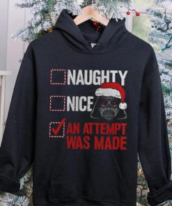 Darth Vader Star Wars Mad Engine Youth Naughty List T Shirt