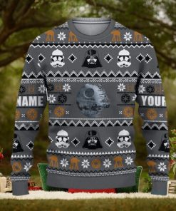 Darth Vader Stormtrooper Ugly Sweater Christmas
