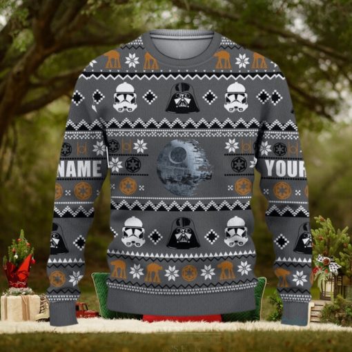 Darth Vader Stormtrooper Ugly Sweater Christmas