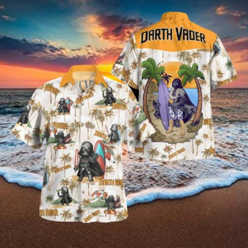 Darth Vader Tropical Combo Hawaiian Shirt And Shorts Best For Men And Women Holidays