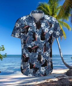 Darth Vader With Lightsaber Star Wars Tropical Pattern Funny Hawaiian Shirt