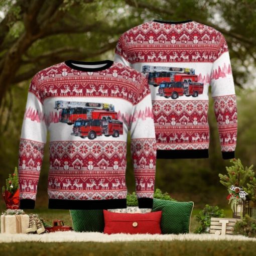 Dartmouth, Massachusetts, Dartmouth Fire District #1 Aop Ugly Sweater 3D Gift For Men And Women
