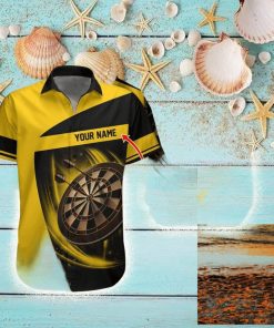 Darts Hawaiian Shirt Custom Name Dartboard Uniforms Personalized Aloha Hawaiian Shirts