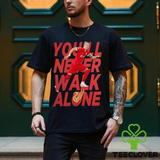 Darwin Núñez You’ll Never Walk Alone Liverpool Shirt