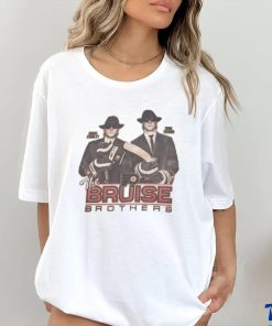 Daryl Stanley and Dave Brrown Philadelphia Flyers the Bruise brothers shirt