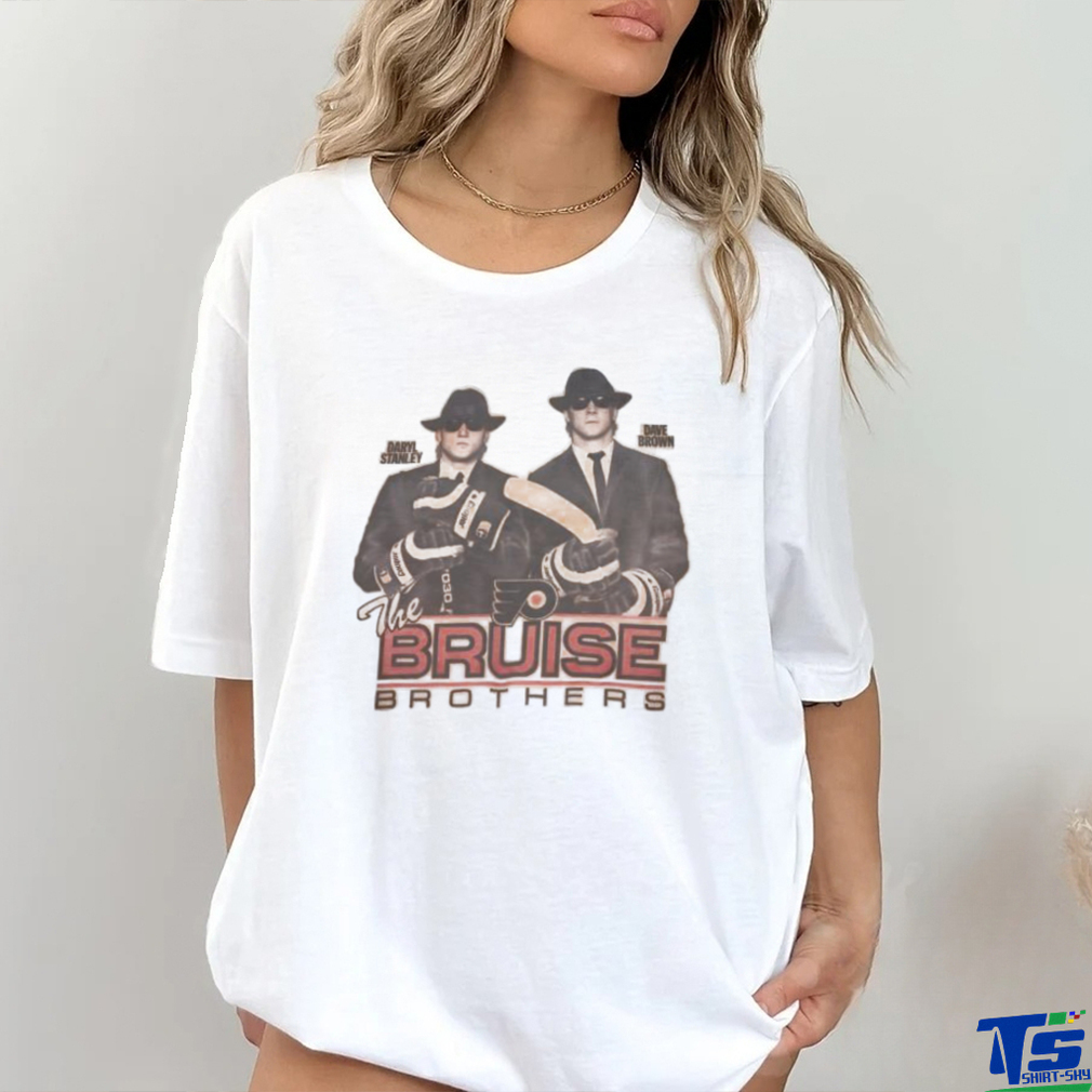 Daryl Stanley and Dave Brrown Philadelphia Flyers the Bruise brothers shirt Daryl Stanley and Dave Brrown Philadelphia Flyers the Bruise brothers shirt