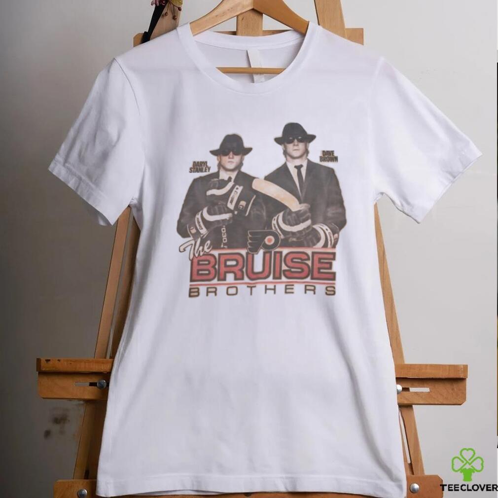 Daryl Stanley and Dave Brrown Philadelphia Flyers the Bruise brothers shirt Daryl Stanley and Dave Brrown Philadelphia Flyers the Bruise brothers shirt