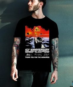 Das Boot 43th Anniversary 1981 2024 signatures Thank You For The Memories T Shirt 3 Das Boot 43th Anniversary 1981 2024 signatures Thank You For The Memories T Shirt