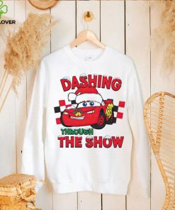 Dashing Through The Snow Lightning McQueen shirt