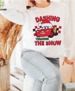 Dashing Through The Snow Lightning McQueen shirt