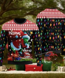 Dashing Through The Snow The Grinch Wool Holiday Sweater