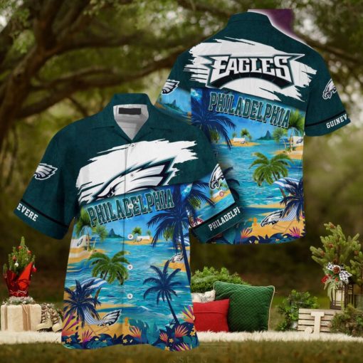 Philadelphia Eagles NFL Customized Summer Hawaii Shirt For Sports Fans