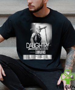 Daughtry Acoustic Bare Bones Tour 2023 USA Merch, Daughtry Bare Bones Tour Setlist 2023 Shirt, Daughtry Tour Dates 2023 With Special Guest Ayron Jones Shirt