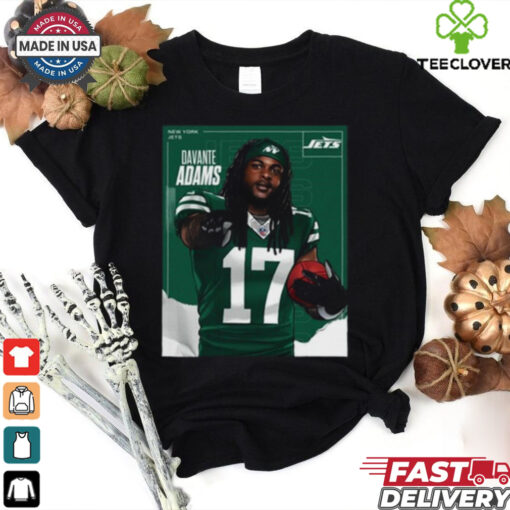 Davante Adams And New York Jets Poster t hoodie, sweater, longsleeve, shirt v-neck, t-shirt