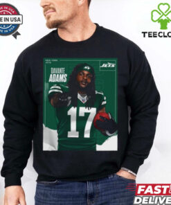 Davante Adams And New York Jets Poster t hoodie, sweater, longsleeve, shirt v-neck, t-shirt