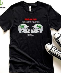 Dave Campbell’s Texas Football Lake Worth Bullfrogs helmet Breaking innovative offensive mind taking over at Lake Worth shirt