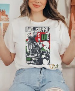Dave Chappelle Sep 23 2023 Xcel Energy Center Saint Paul Minnesota Poster New shirt