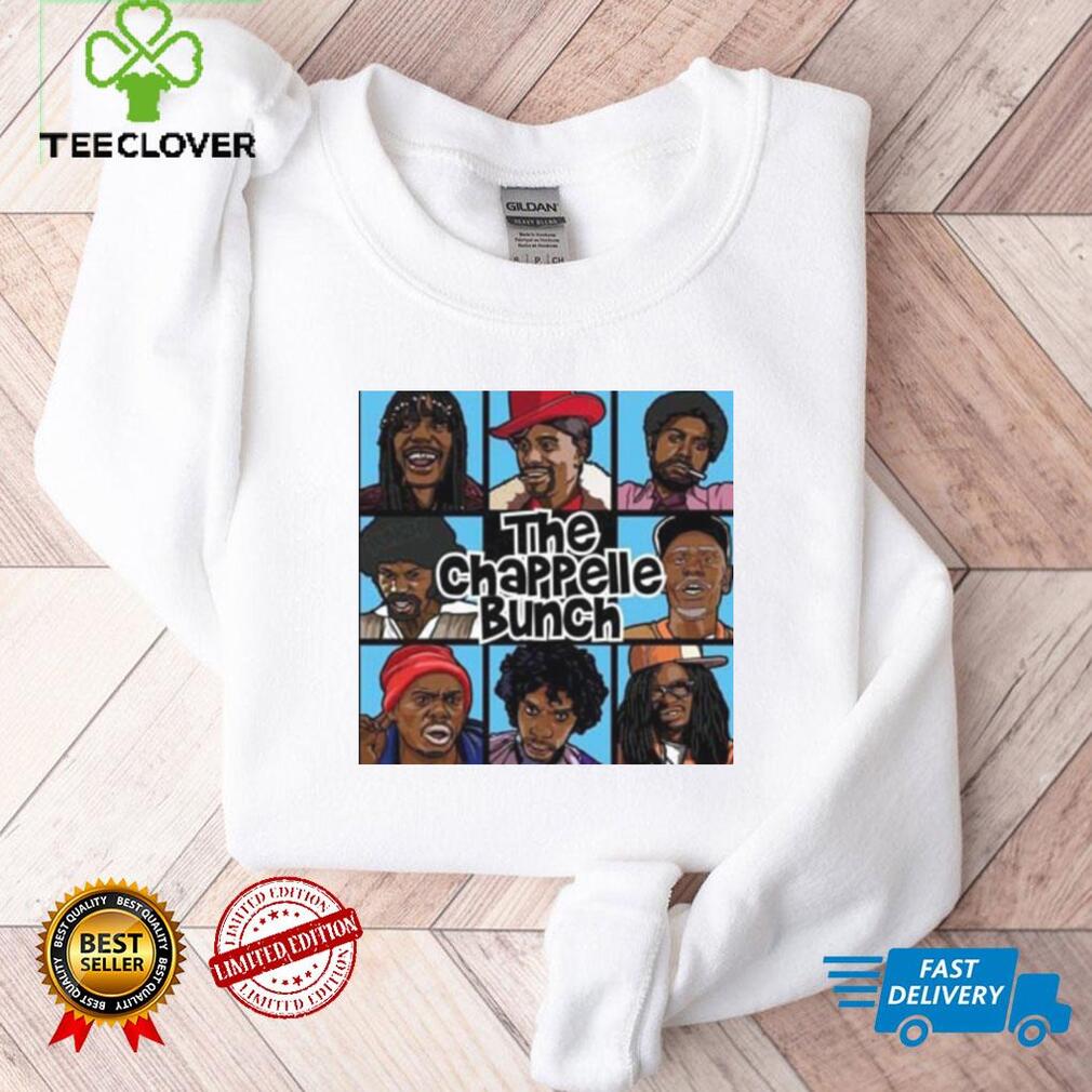 Dave Chappelle attached on stage The Chappelle Bunch T shirt