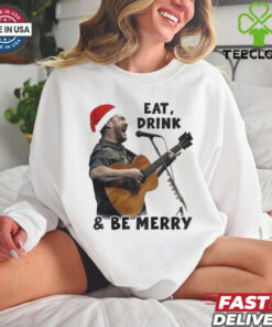 Dave Matthews Band Eat Drink And Be Mercy Rock N’ Roll Christmas Shirt 1 Dave Matthews Band Eat Drink And Be Mercy Rock N’ Roll Christmas Shirt