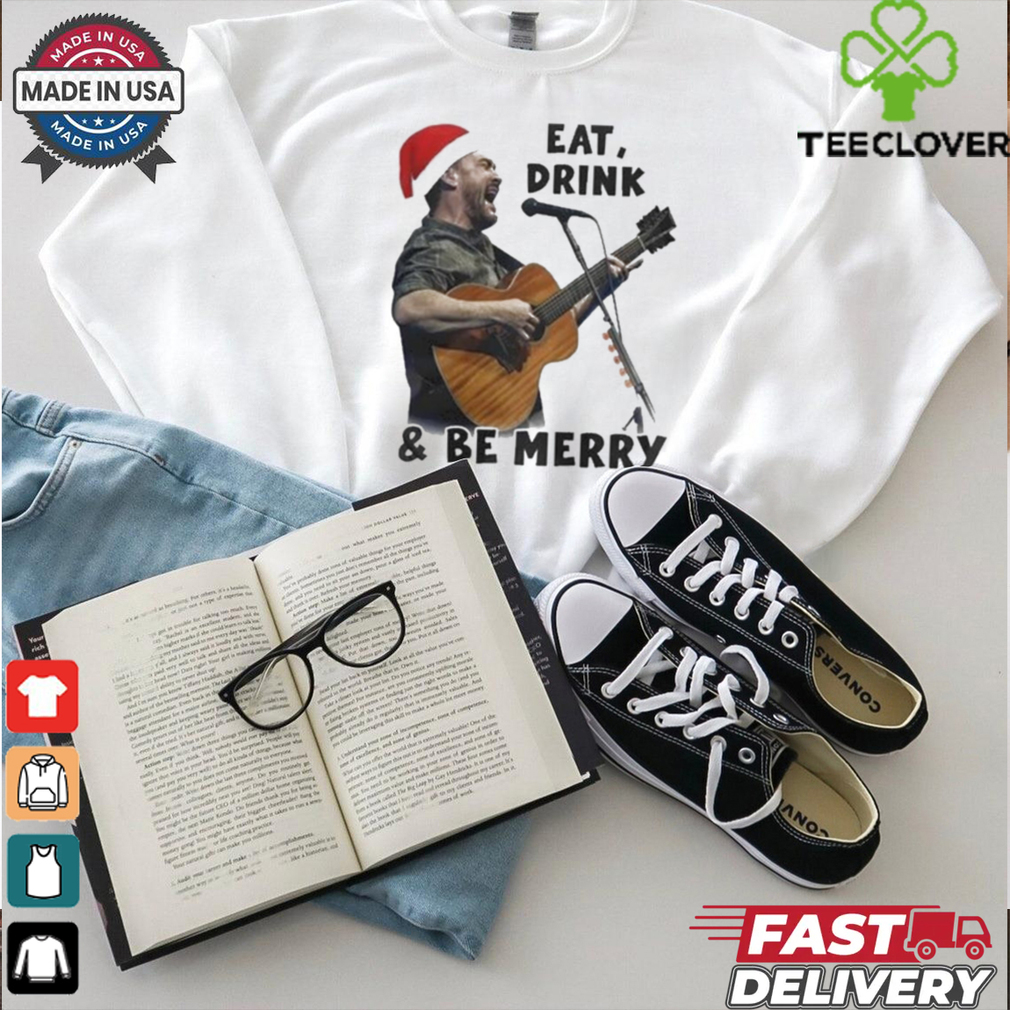 Dave Matthews Band Eat Drink And Be Mercy Rock N’ Roll Christmas Shirt Dave Matthews Band Eat Drink And Be Mercy Rock N’ Roll Christmas Shirt