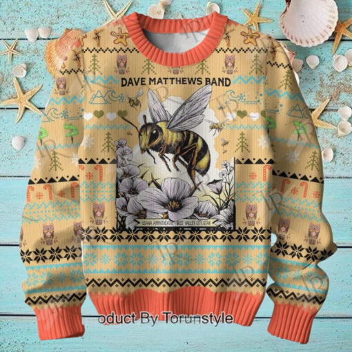 Dave Matthews Band Tour 2024 Christmas Sweater