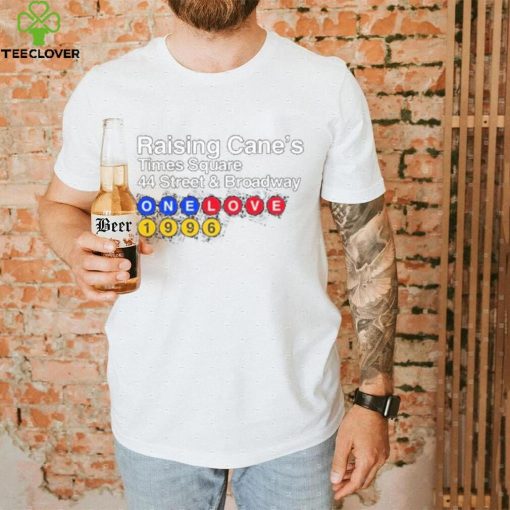 Dave Portnoy Raising Cane’s Times Square shirt