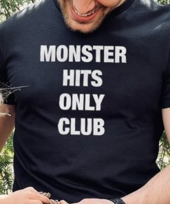 Dave Portnoy Wearing Monster Hits Only Club Shirt