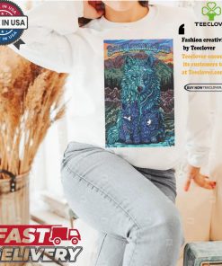 Dave matthews band at fiddler’s green amphitheatre on august 24 2024 show poster shirt