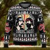 Kansas City Chiefs Christmas Reindeers Pattern Ugly Christmas Sweater