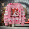All I Want For Valentines Day Is BTS Chirstmas Gifts 2024 Xmas For Family And Friends Ugly Sweater