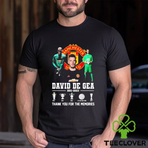 David De Gea 2011 2023 Thank You For The Memories Shirt