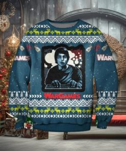 David Lightman Wargames Ugly Christmas Sweater