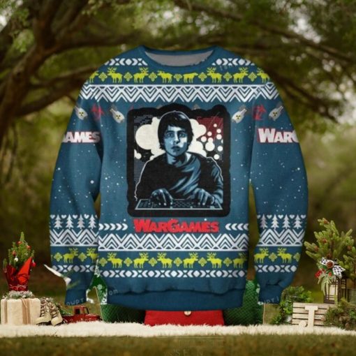 David Lightman Wargames Ugly Christmas Sweater