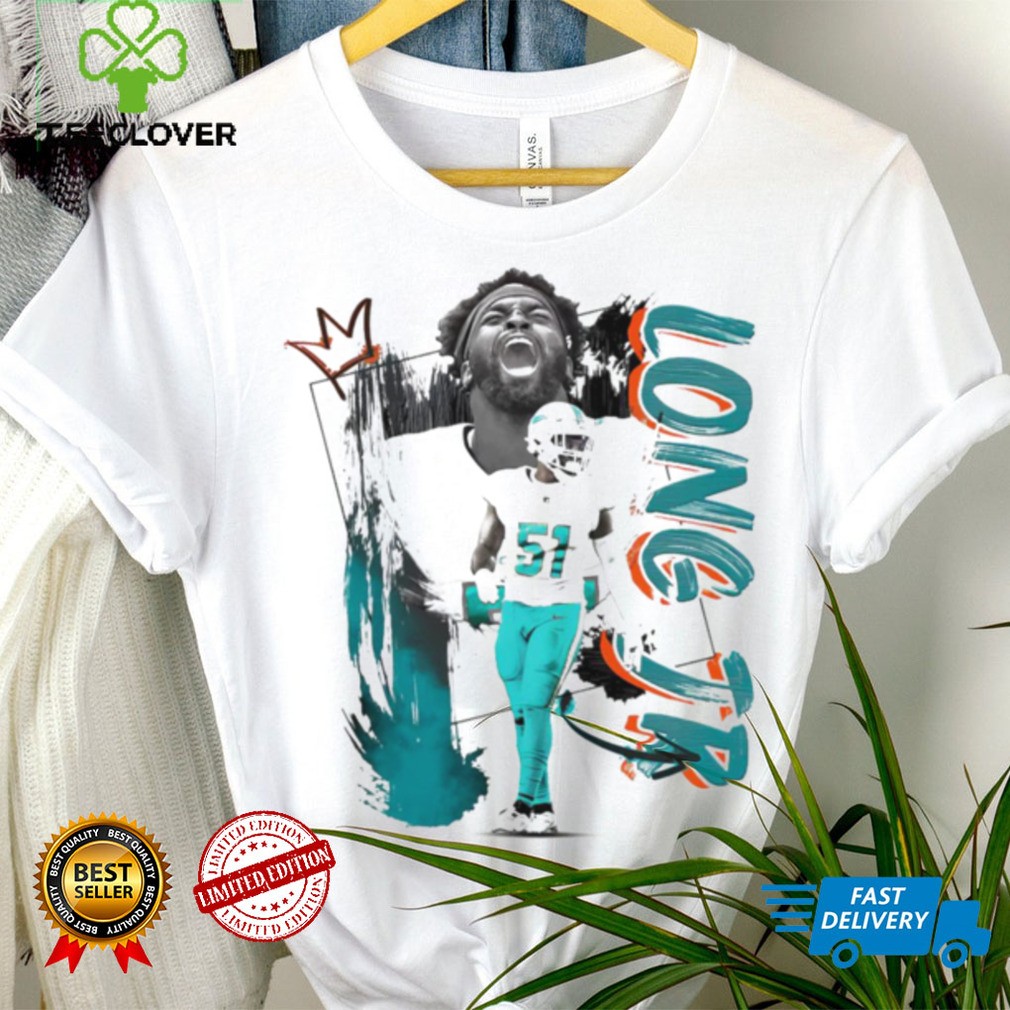 David Long Jr. number 51 Miami Dolphins football player pose poster shirt David Long Jr. number 51 Miami Dolphins football player pose poster shirt