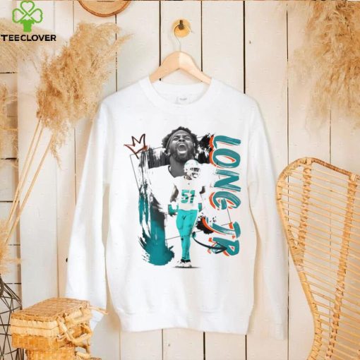 David Long Jr. number 51 Miami Dolphins football player pose poster shirt