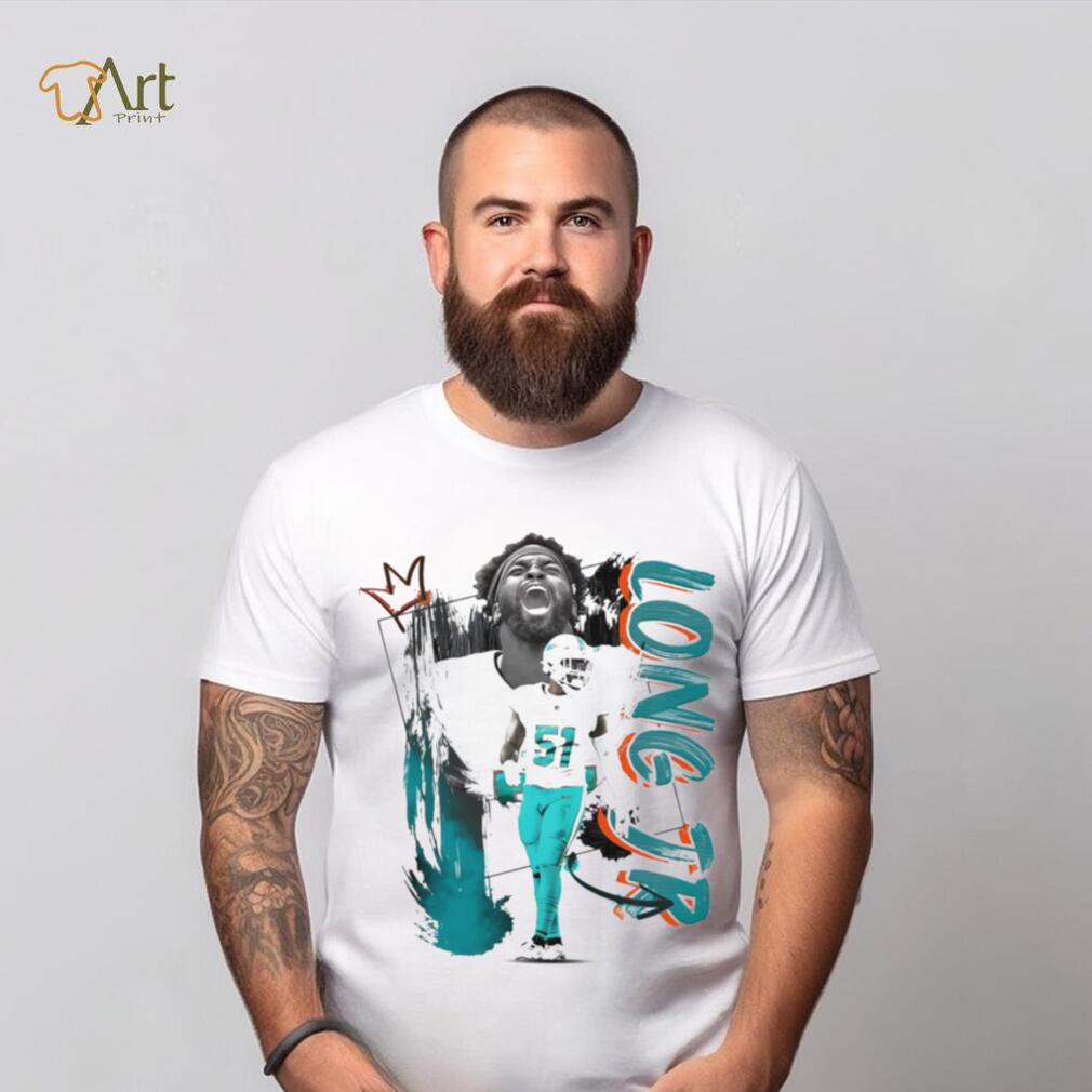 David Long Jr. number 51 Miami Dolphins football player pose poster shirt David Long Jr. number 51 Miami Dolphins football player pose poster shirt