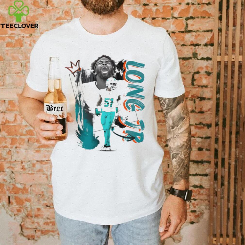 David Long Jr. number 51 Miami Dolphins football player pose poster shirt David Long Jr. number 51 Miami Dolphins football player pose poster shirt