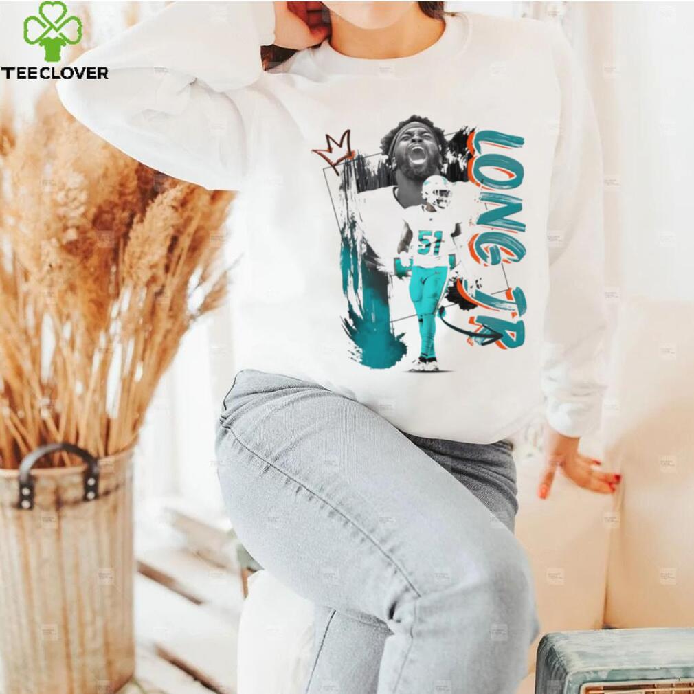 David Long Jr. number 51 Miami Dolphins football player pose poster shirt David Long Jr. number 51 Miami Dolphins football player pose poster shirt