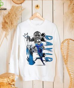 David Montgomery number 5 Detroit Lions football player pose gift hoodie, sweater, longsleeve, shirt v-neck, t-shirt