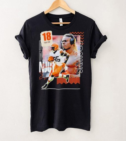 David Njoku 18 running back football player hoodie, sweater, longsleeve, shirt v-neck, t-shirt