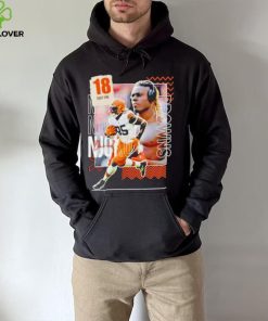 David Njoku 18 running back football player hoodie, sweater, longsleeve, shirt v-neck, t-shirt