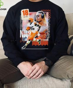 David Njoku 18 running back football player hoodie, sweater, longsleeve, shirt v-neck, t-shirt