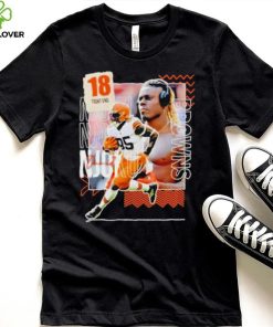 David Njoku 18 running back football player hoodie, sweater, longsleeve, shirt v-neck, t-shirt