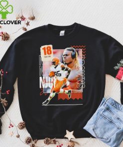 David Njoku 18 running back football player hoodie, sweater, longsleeve, shirt v-neck, t-shirt