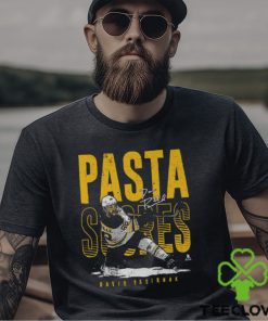 David Pastrnak Boston Pasta Scores WHT SHIRT