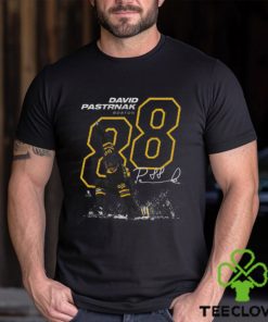 David Pastrnak Outline Y WHT SHIRT 2 David Pastrnak Outline Y WHT SHIRT