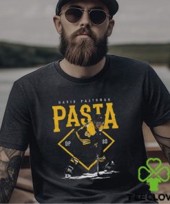 David Pastrnak Pasta Y WHT SHIRT