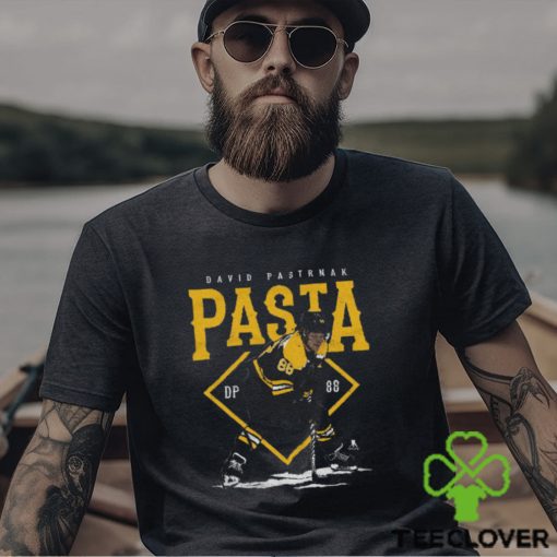 David Pastrnak Pasta Y WHT SHIRT